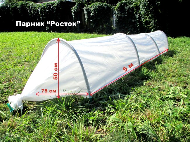 Парник Росток 4х0,5х0,75 м в Самаре