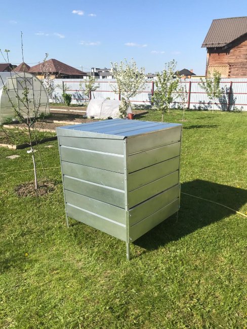 Компостер оцинкованный 0.8х0.8х1.06 в Самаре