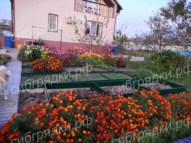 Грядки с двусторонним покрытием 15 см в Самаре Грядки с двусторонним покрытием 15 см в Самаре