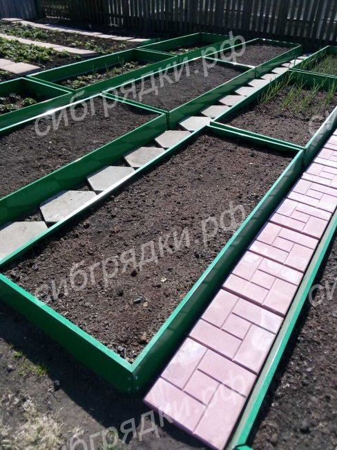 Грядки с двусторонним покрытием 15 см в Самаре Грядки с двусторонним покрытием 15 см в Самаре